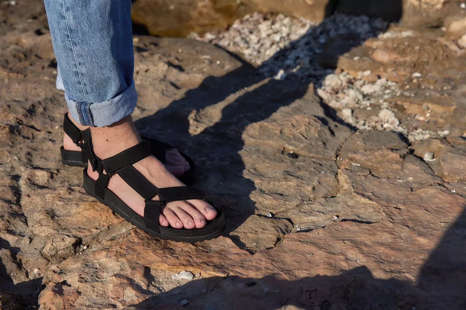 Leo_black_ShootingSpain_view3 Sandale Modell: Leo