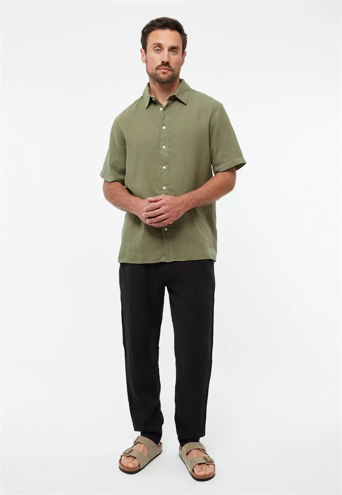 Leinen Kurzarmhemd Modell: Koda