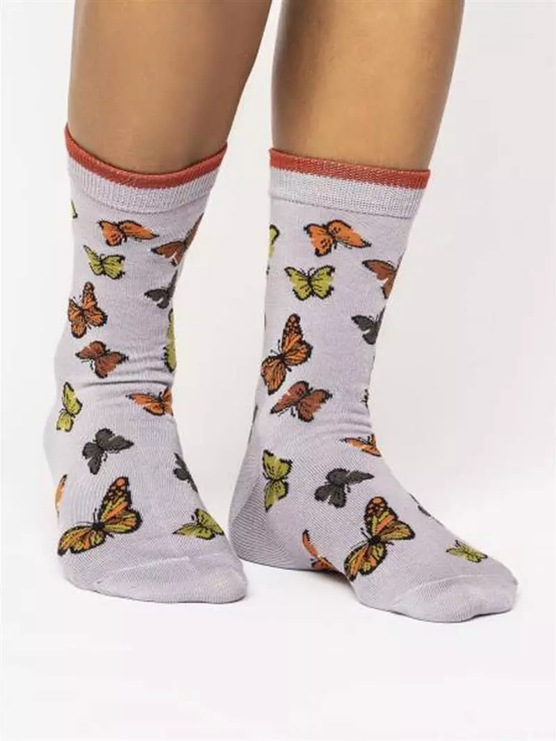 Socken Modell: Butterfly GOTS