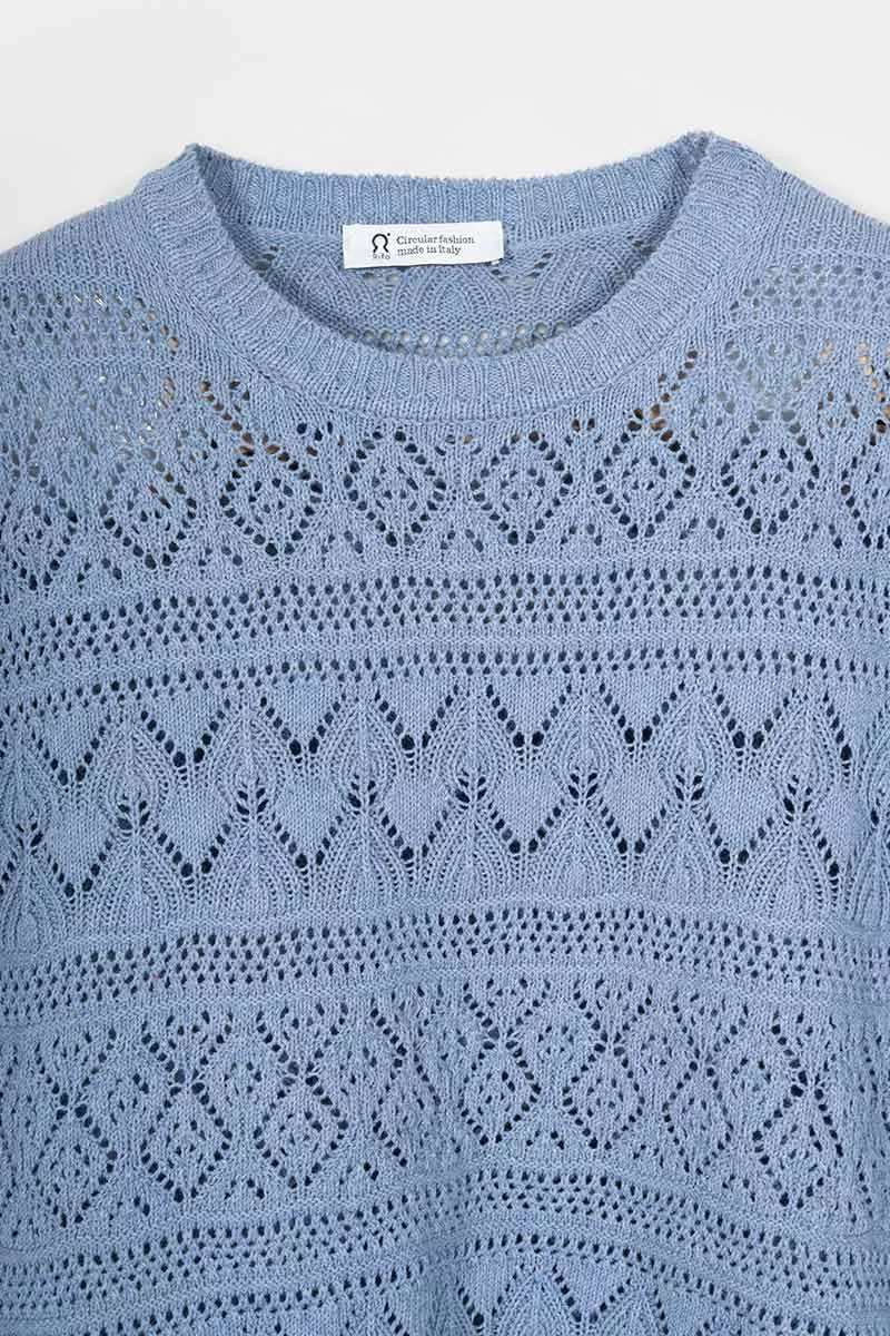 Strickmuster T-Shirt Modell: Neda