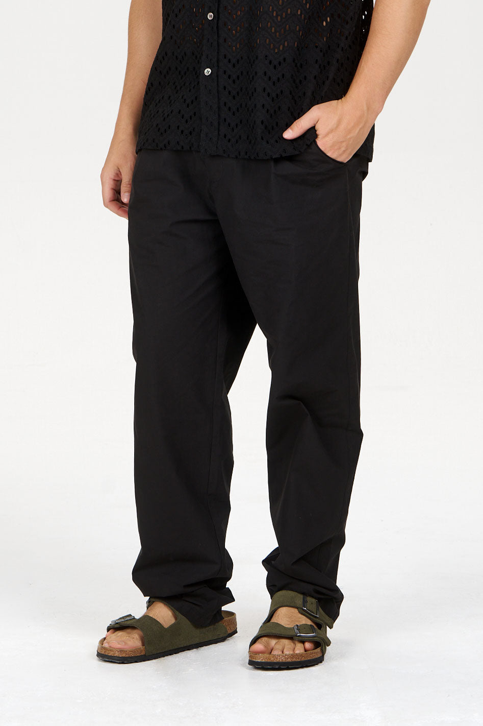 Wide Fit Stoffhose Modell: Bowie