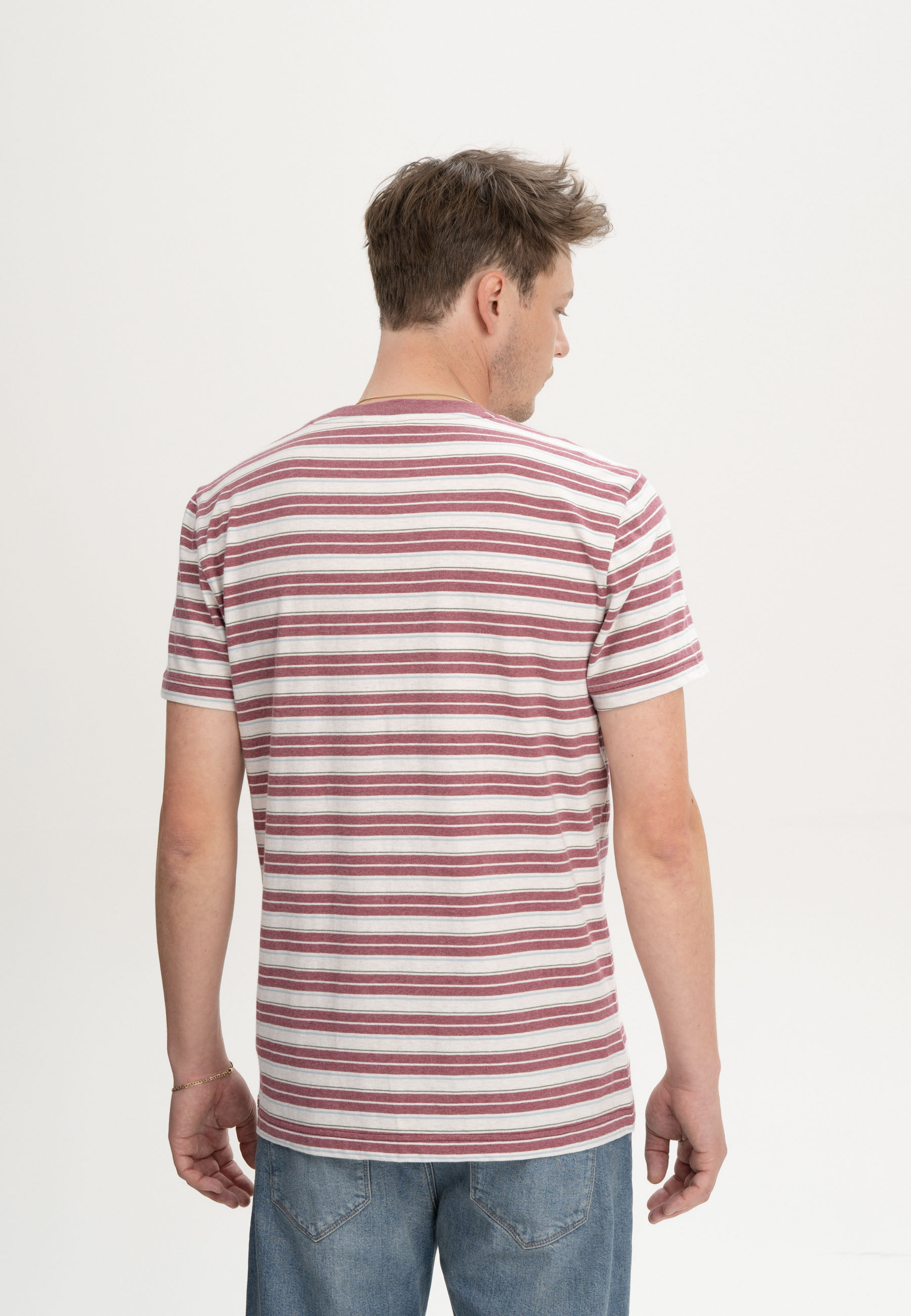 T-Shirt Modell: Avan Stripes GOTS