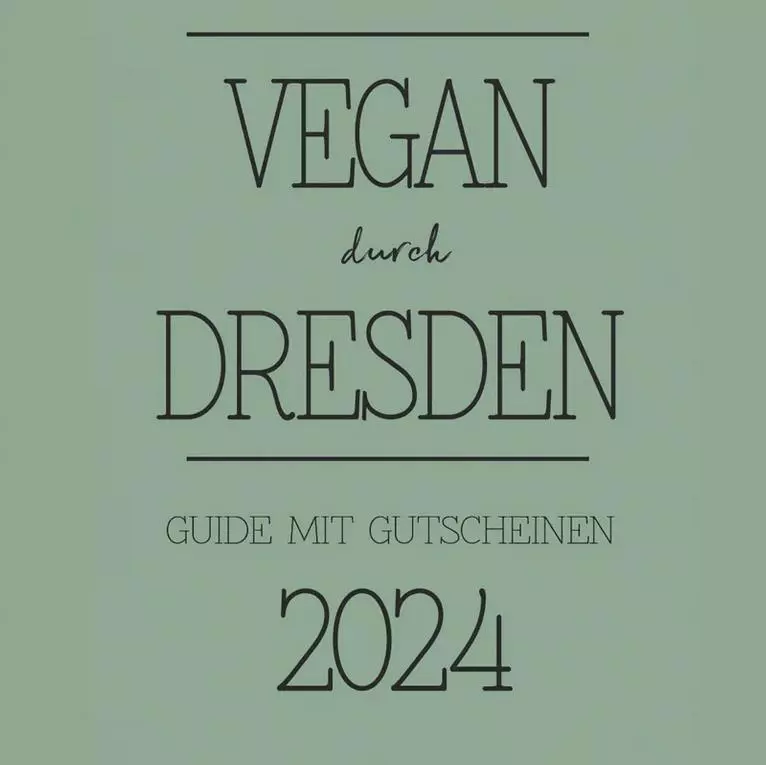Vegan durch Dresden Gutscheinheft