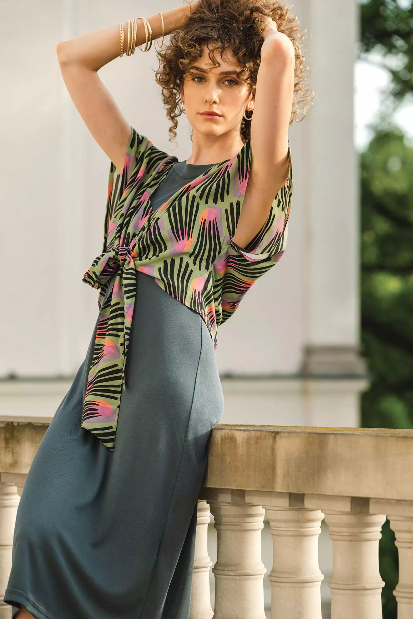 Ecovero Bluse Modell: Warp