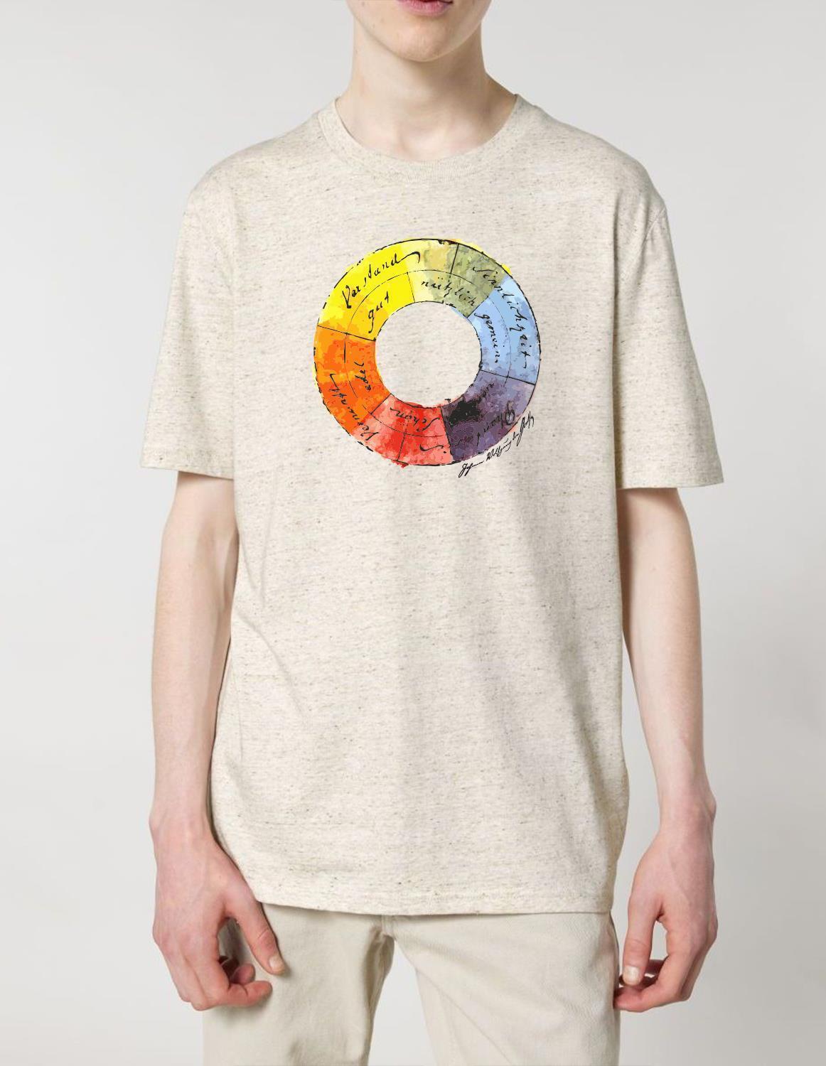 Science-T-Shirt Kunst Modell: Farbenlehre