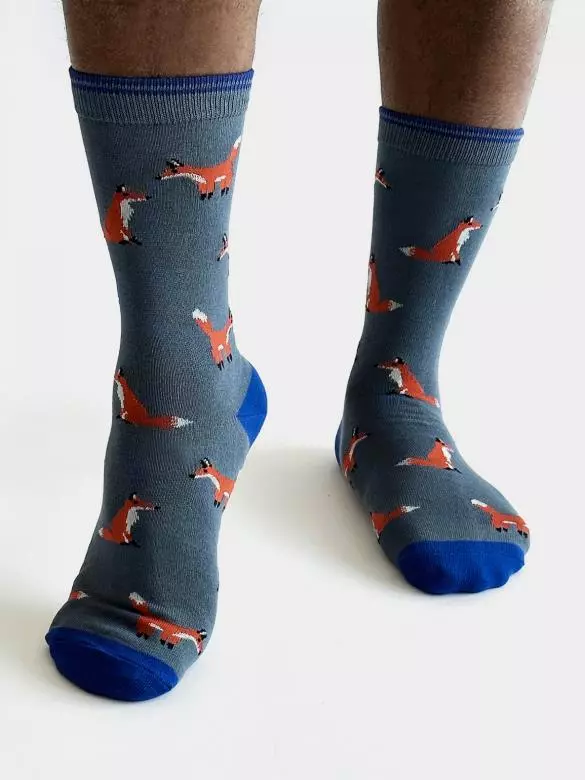 Bambus Socken Modell: Oriel Fox