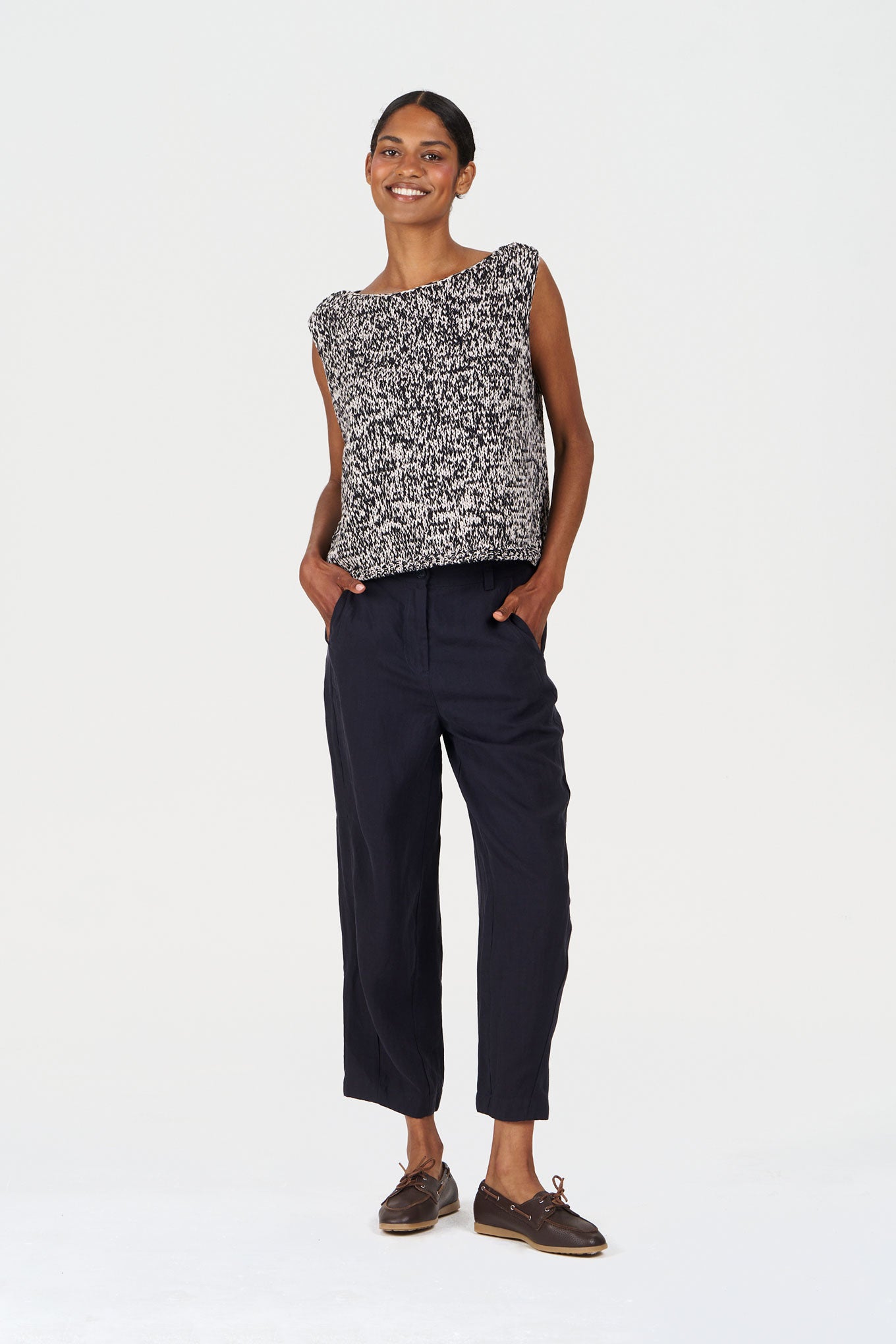 Tencel Culotte Modell: Olive
