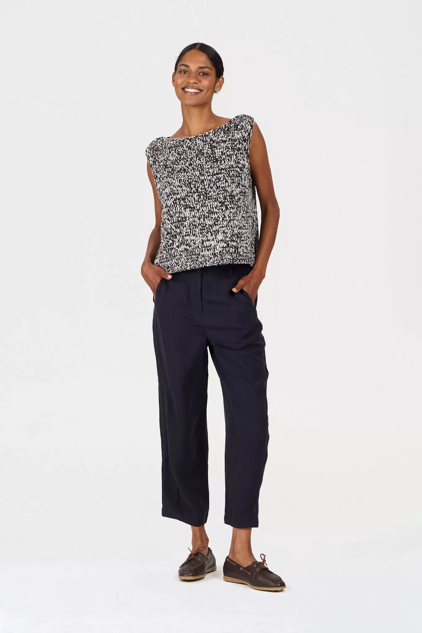 Tencel Culotte Modell: Olive