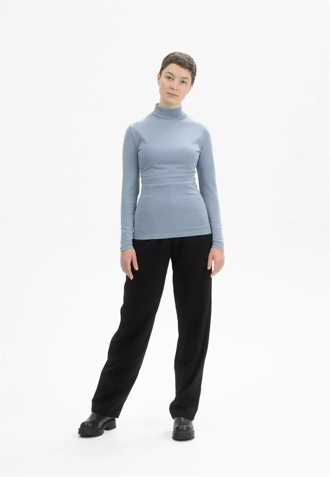 Rollkragen-Longsleeve Modell: Anchal