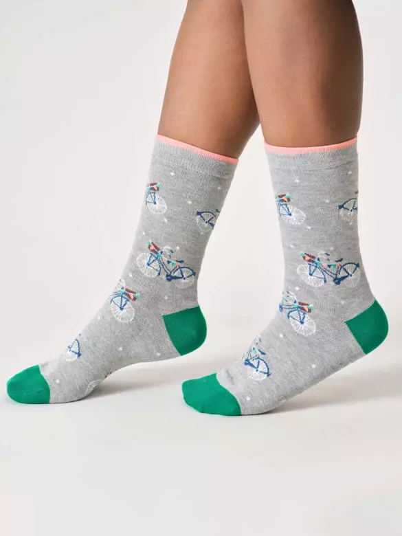 Socken Modell: Bunting Bike