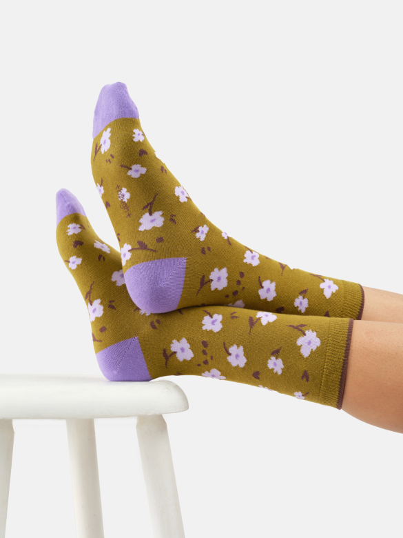 Socken Modell: Simple Posy