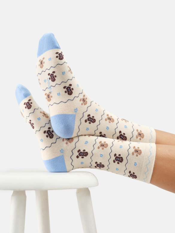 Socken Modell: Sweet & Spice Gingerbread