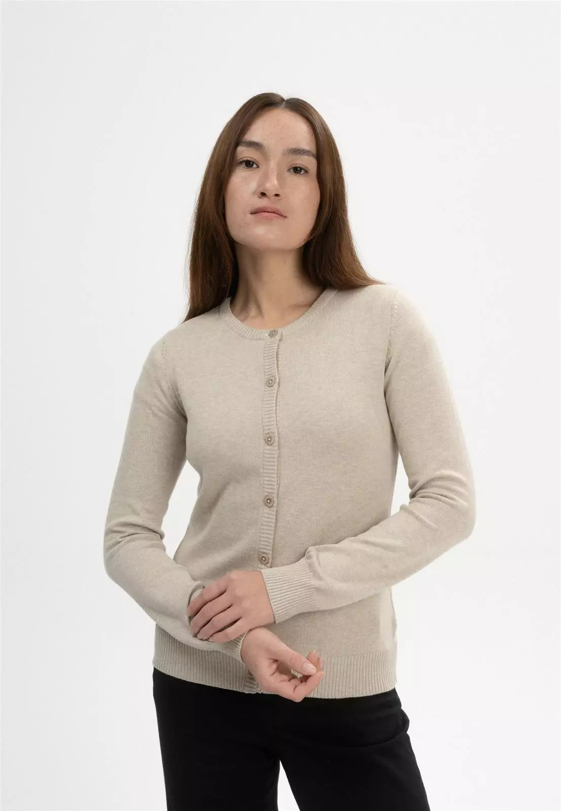 Feinstrick Cardigan Modell: Nameen