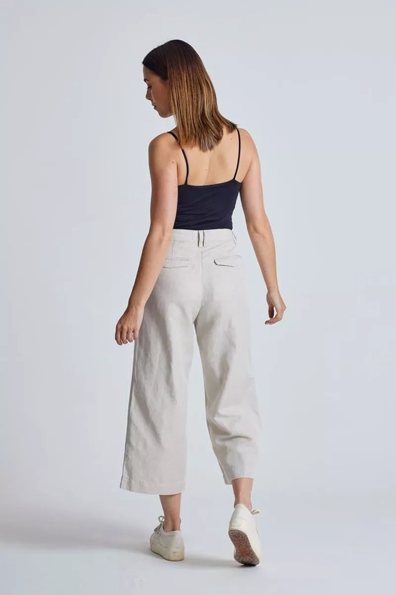 Leinen-Baumwoll Culotte Modell: Betty