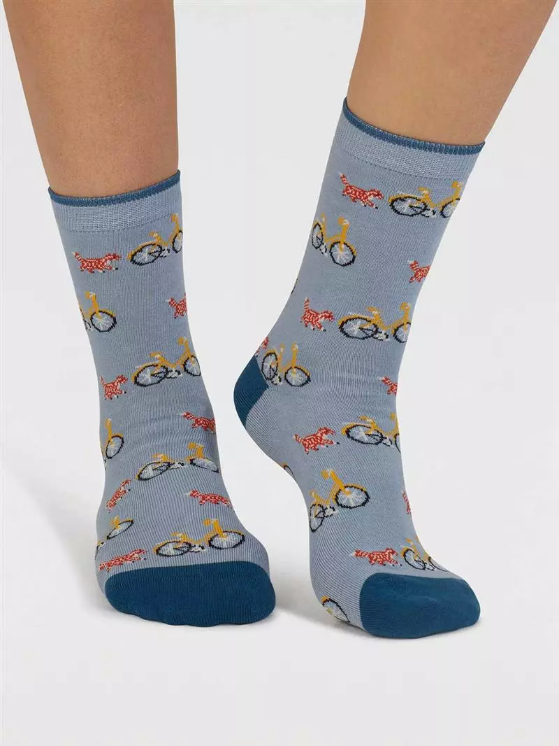 Socken Modell: Dilloyn Cat And Bike