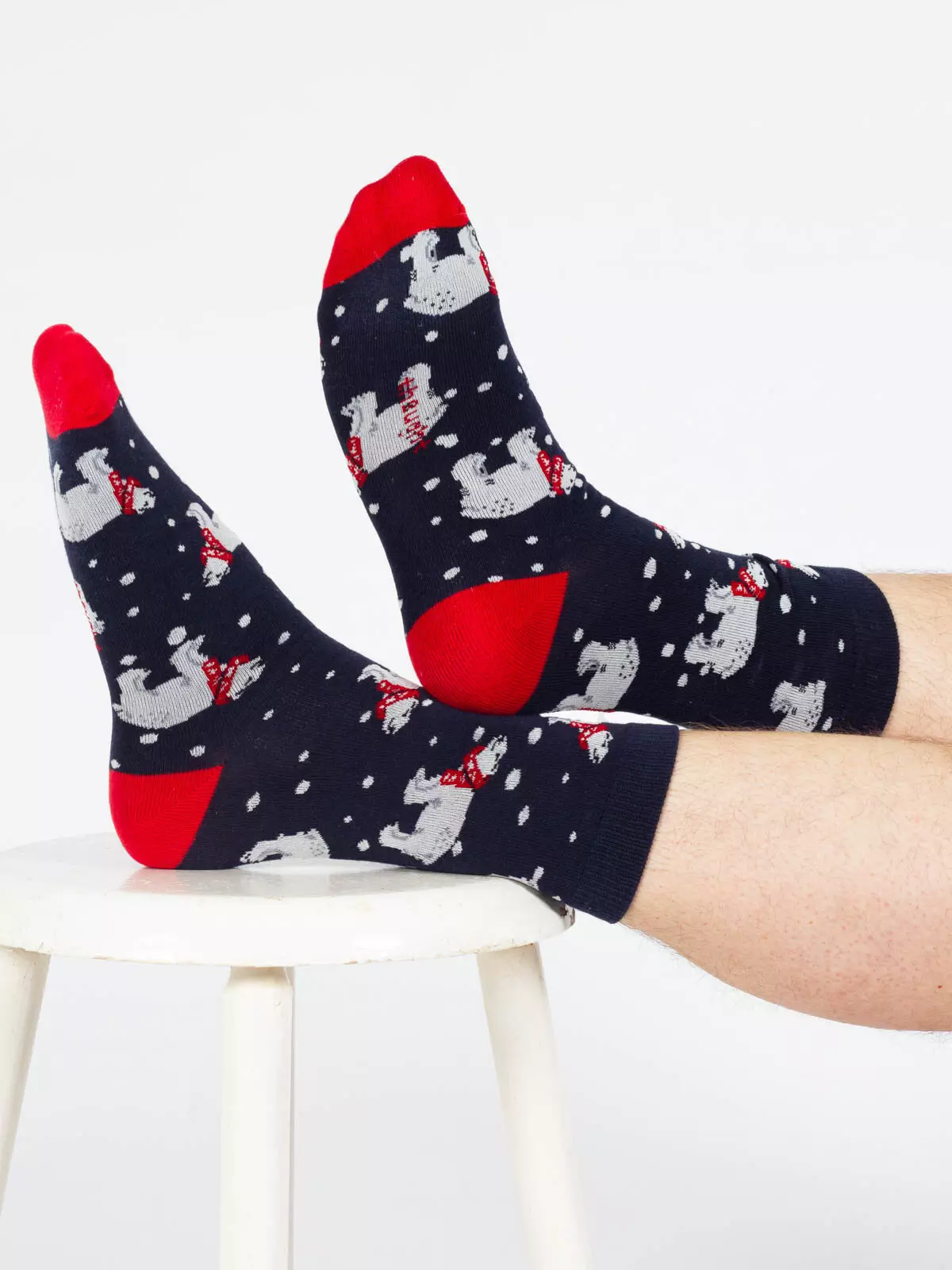 Socken Modell: Christmas Animal