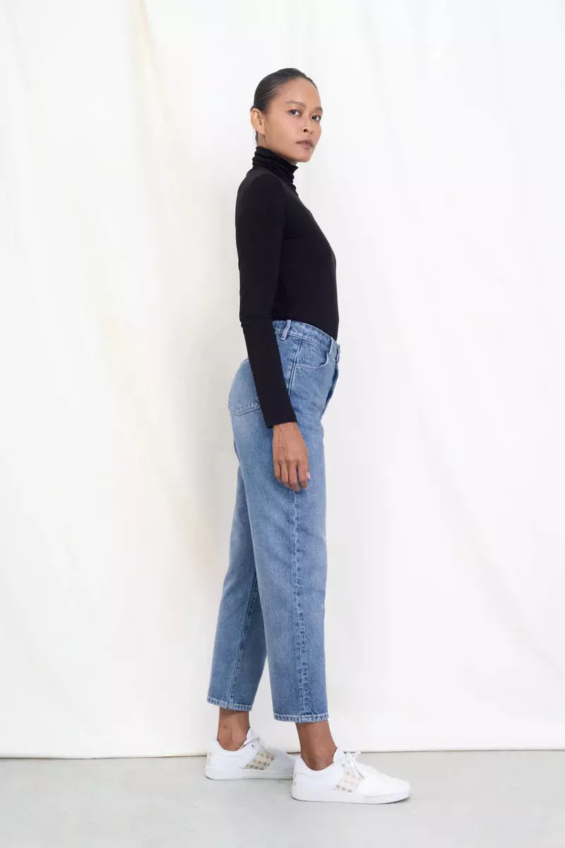Jeanshose Wide Straight Modell: Minimal