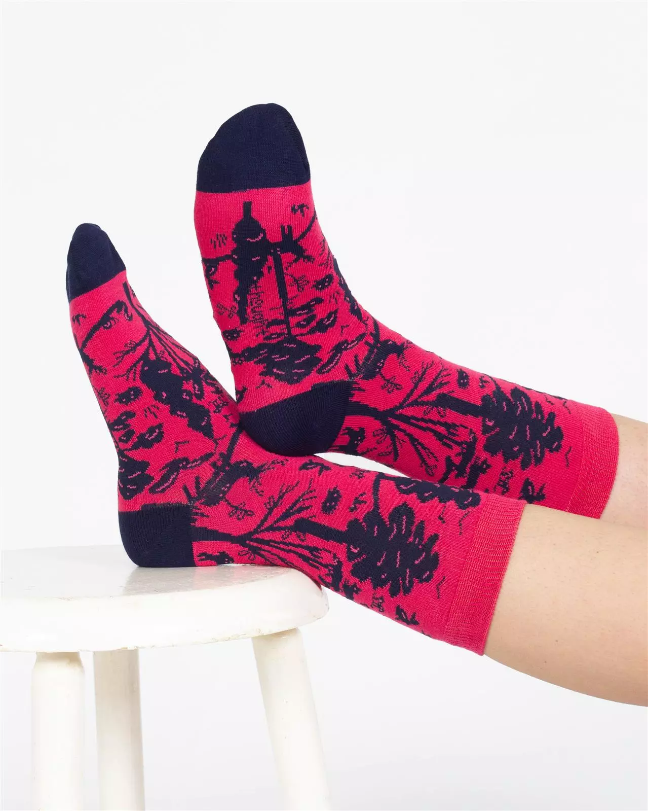 Socken Modell: Woodland