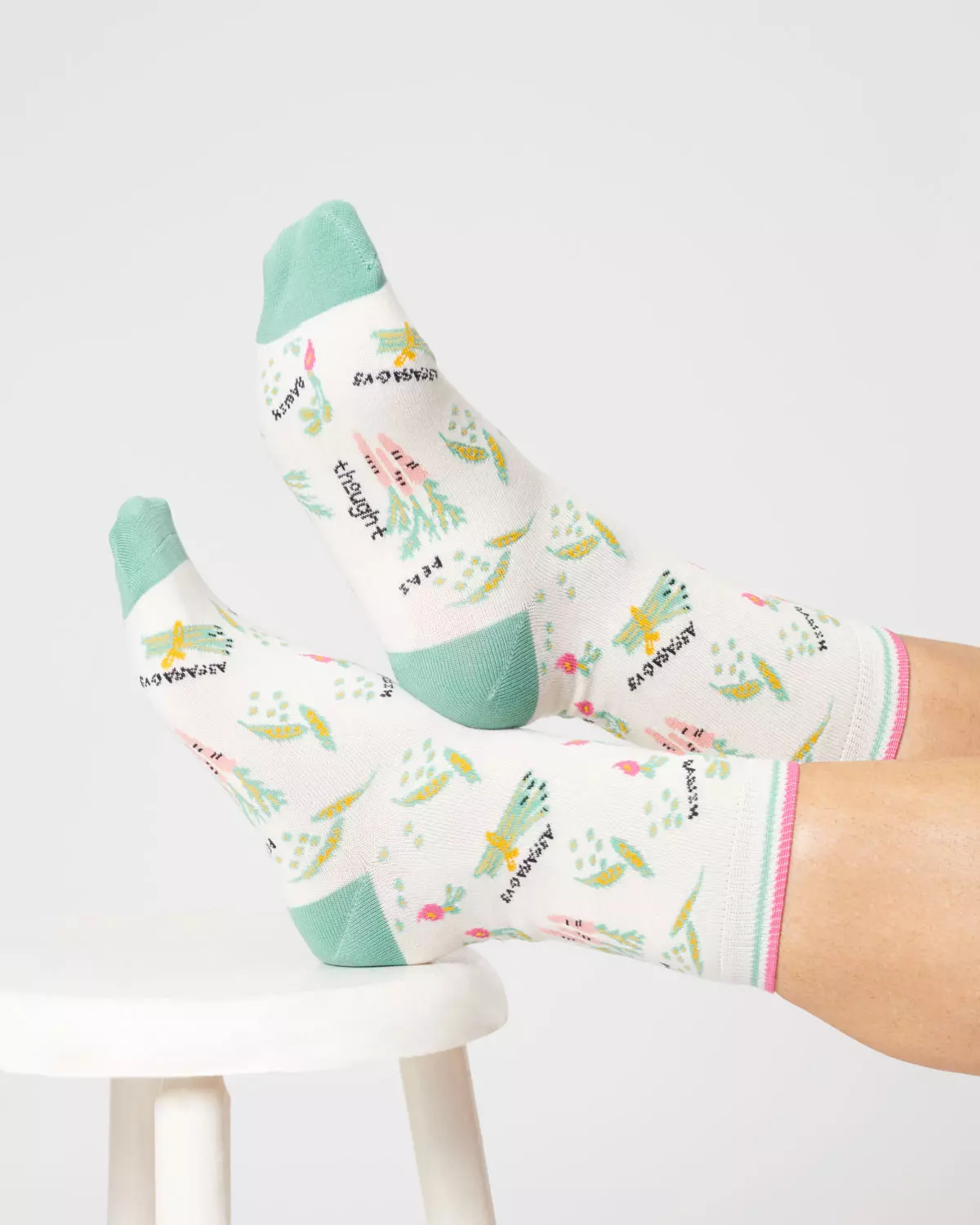 Socken Modell: Gemüsegarten