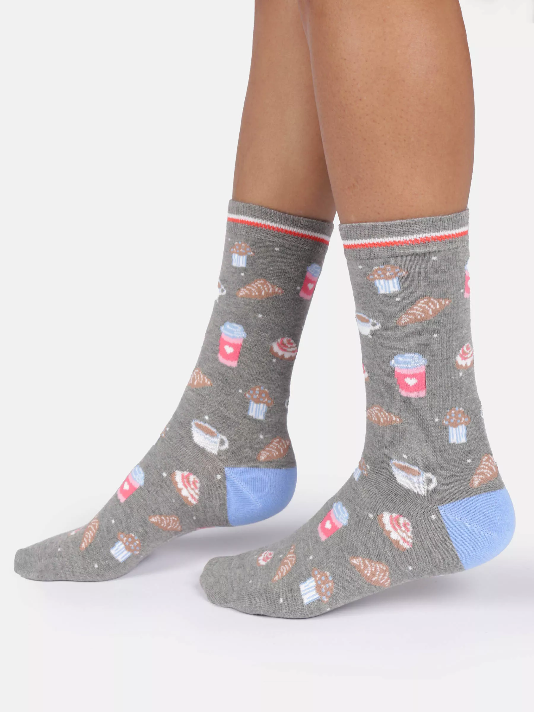 Socken Modell: Coffee & Pastries