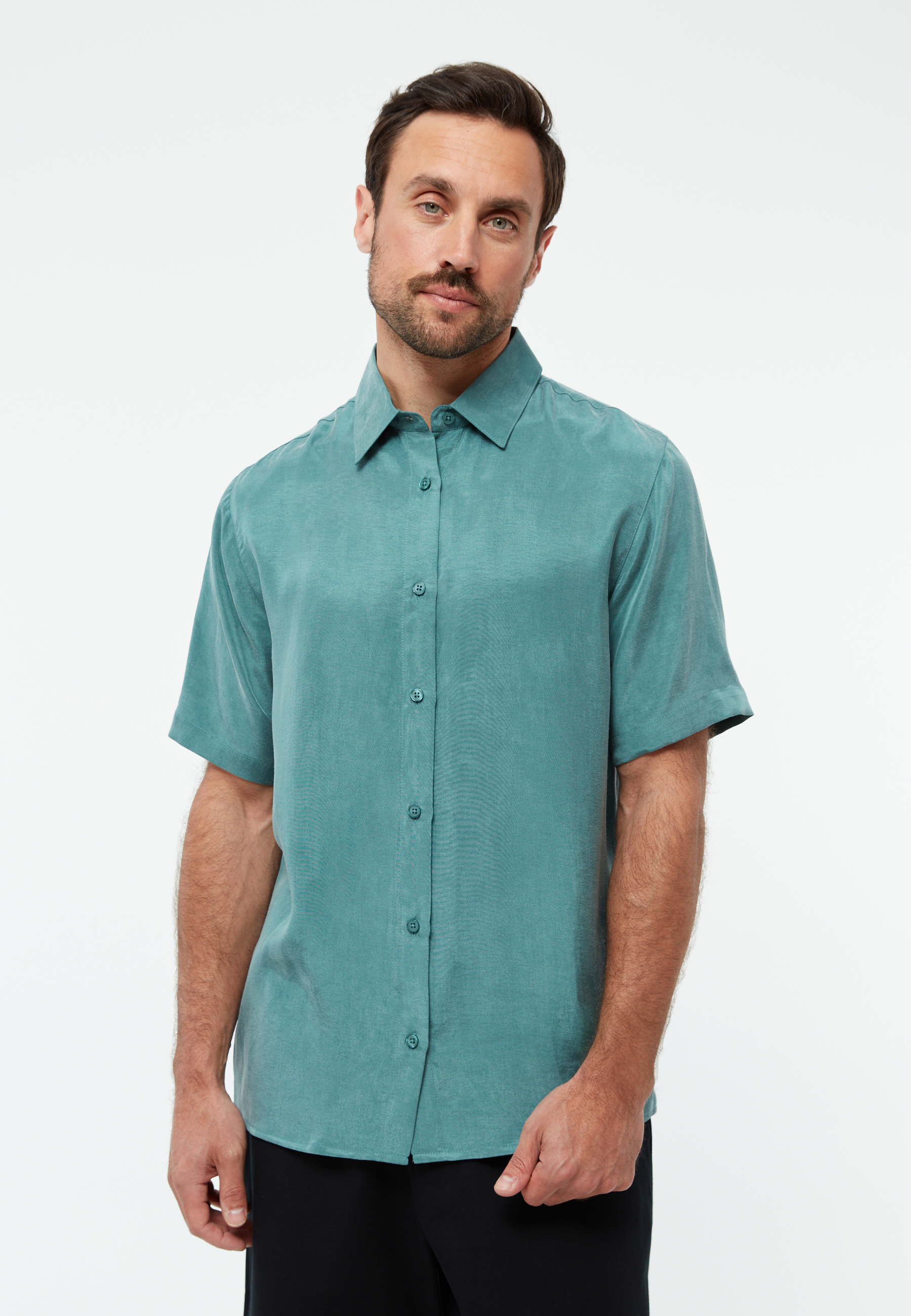 Tencel Kurzarm-Hemd Modell: Koda