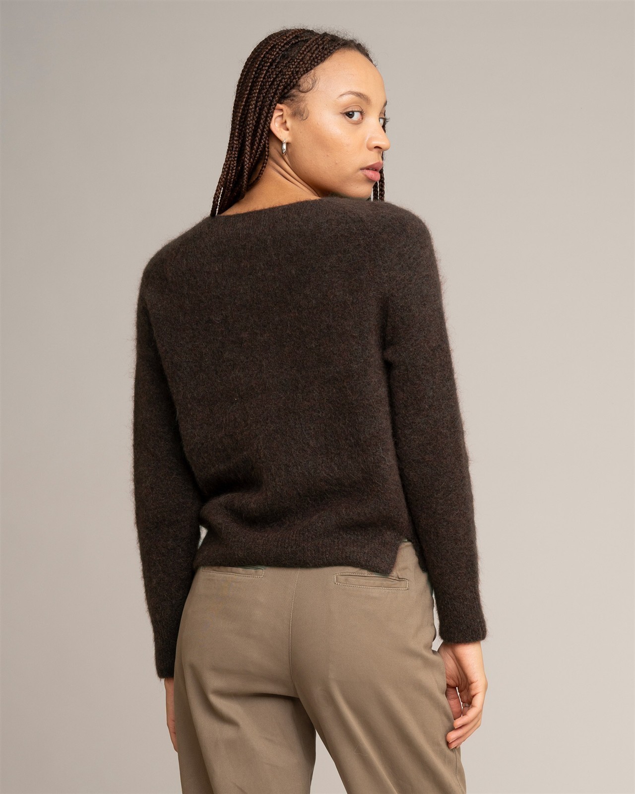Mohair Pullover Modell: Alicia