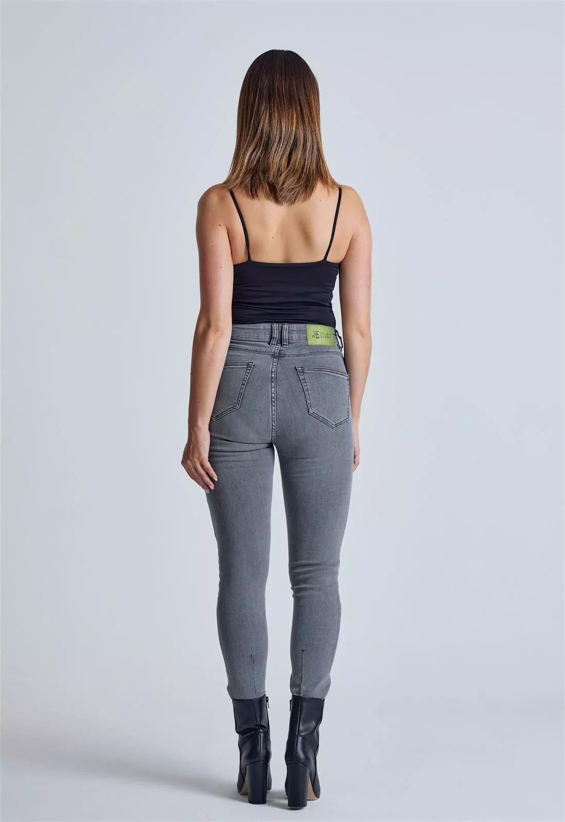 High Waist Skinny Jeans Modell: Nina