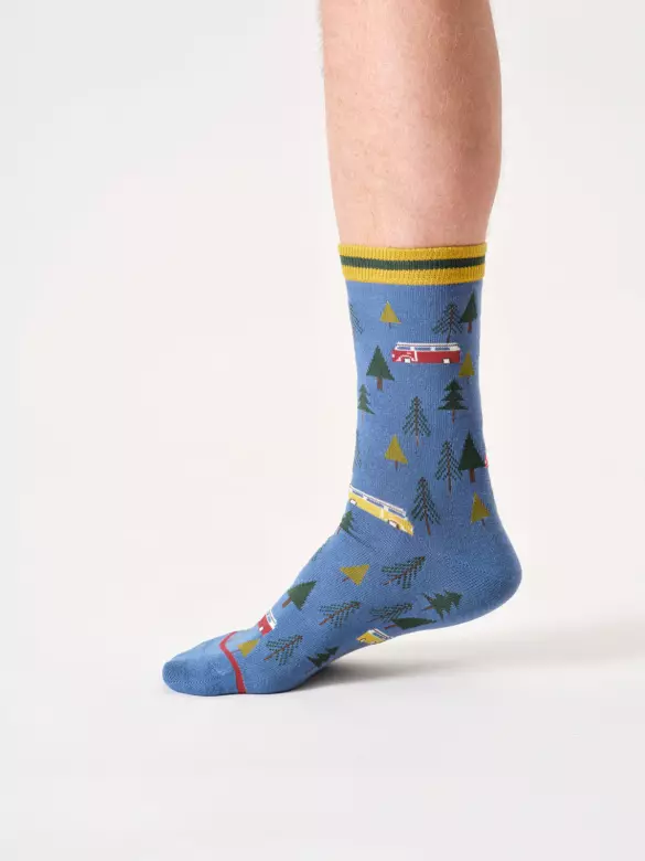 Socken Modell: Camper Van