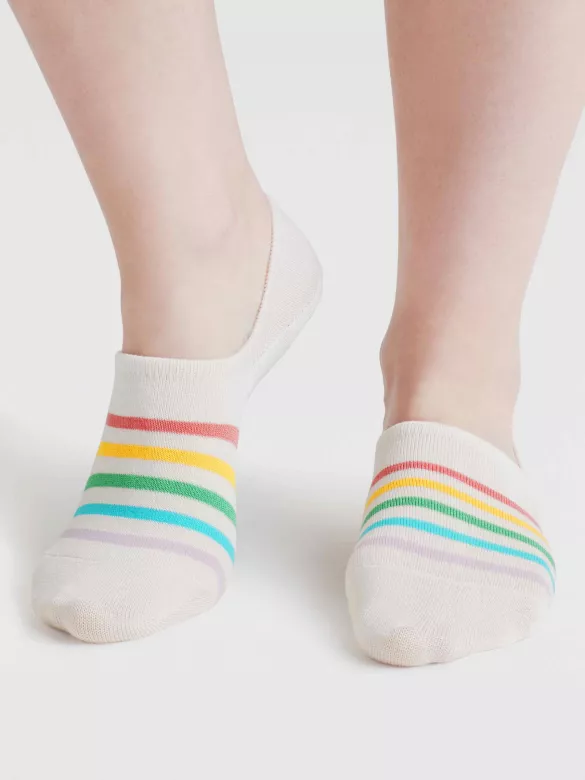 No-Show Socken Modell: Dina Rainbow