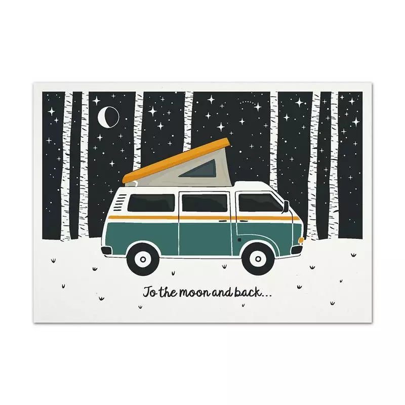 Postkarte To The Moon And Back Postkarte To The Moon And Back