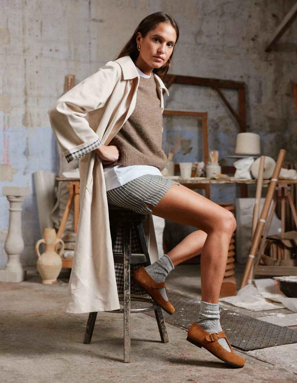 Wildleder Ballerina Modell: Opal