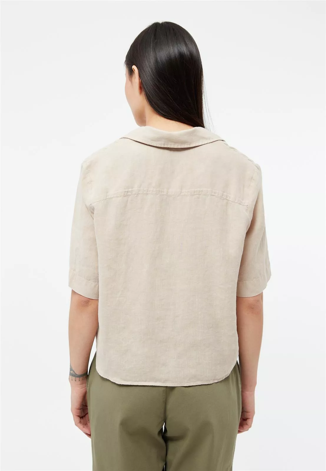 Leinen Bluse Modell: Carol