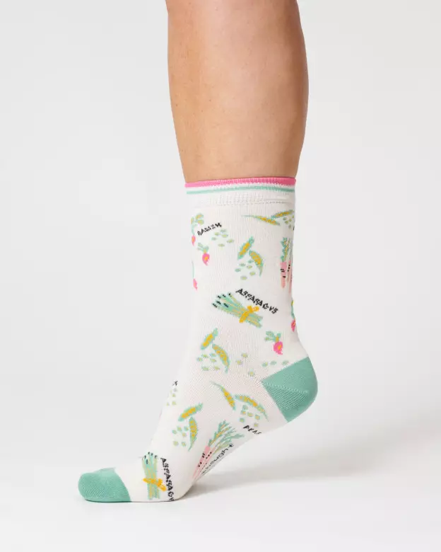 Socken Modell: Gemüsegarten Socken Modell: Gemüsegarten