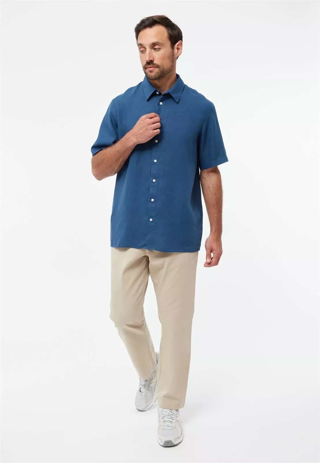 Leinen Kurzarmhemd Modell: Koda