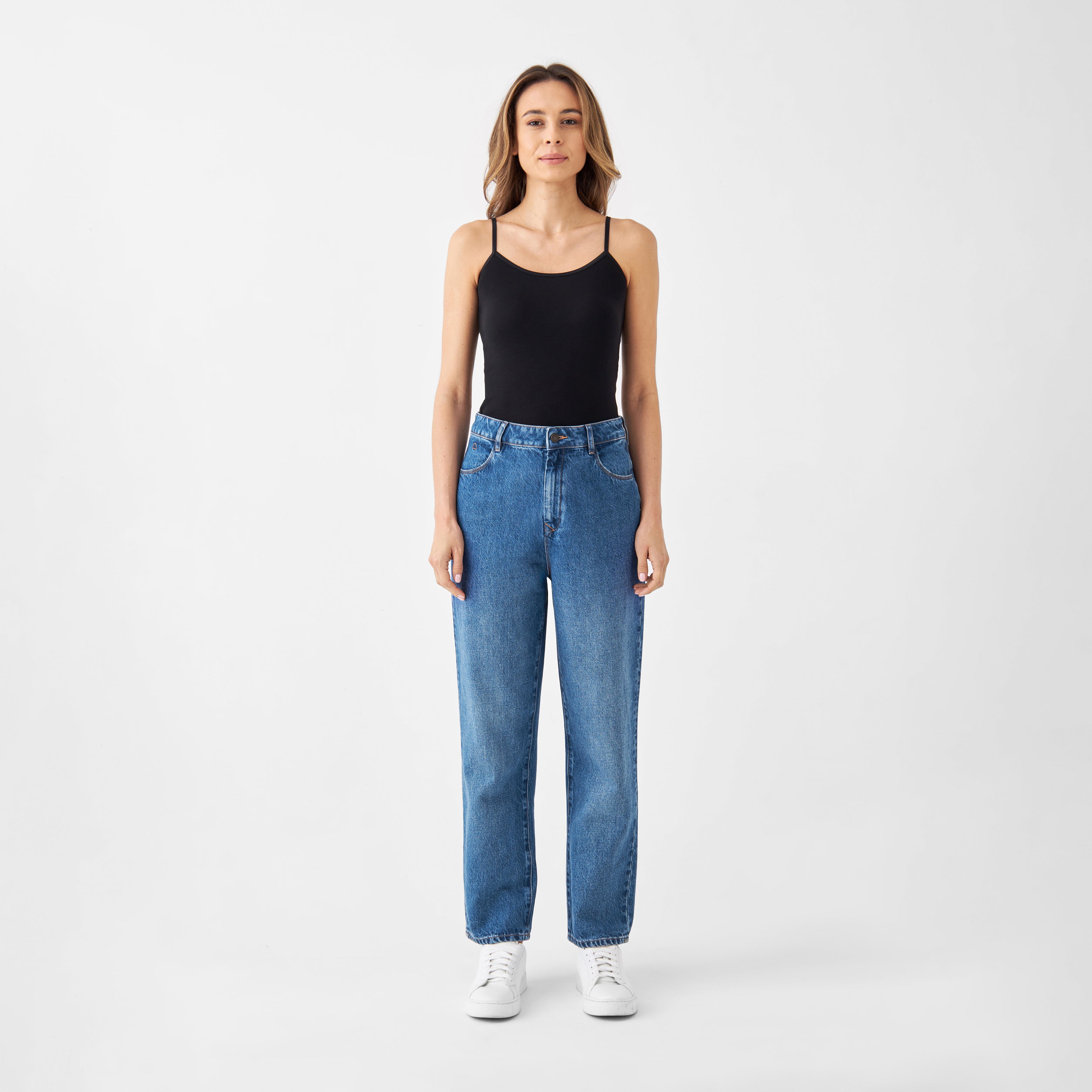 Jeanshose Wide Straight Modell: Minimal Jeanshose Wide Straight Modell: Minimal