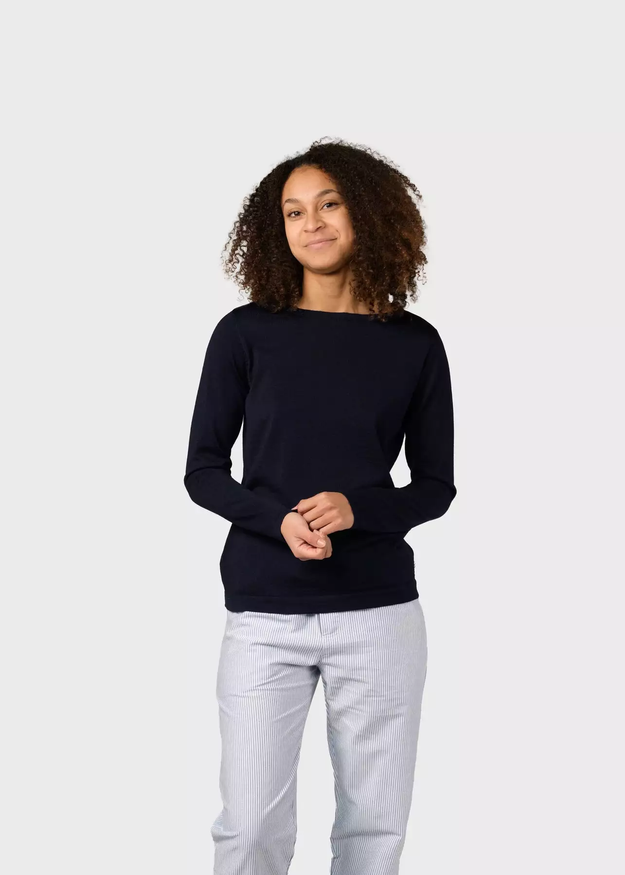 Merino-Pullover Modell: Charlotte