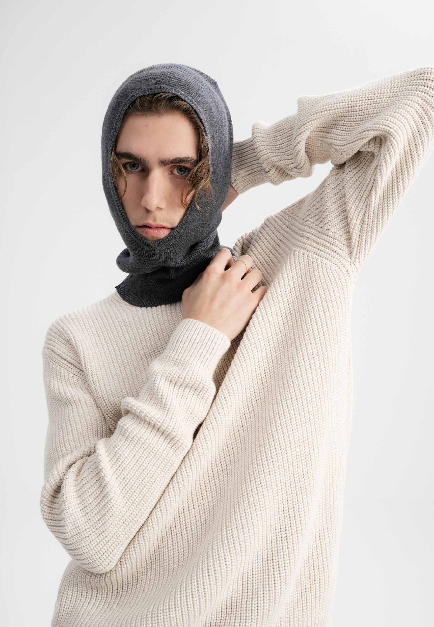 Feinstrick-Balaklava Modell: Charvi GOTS
