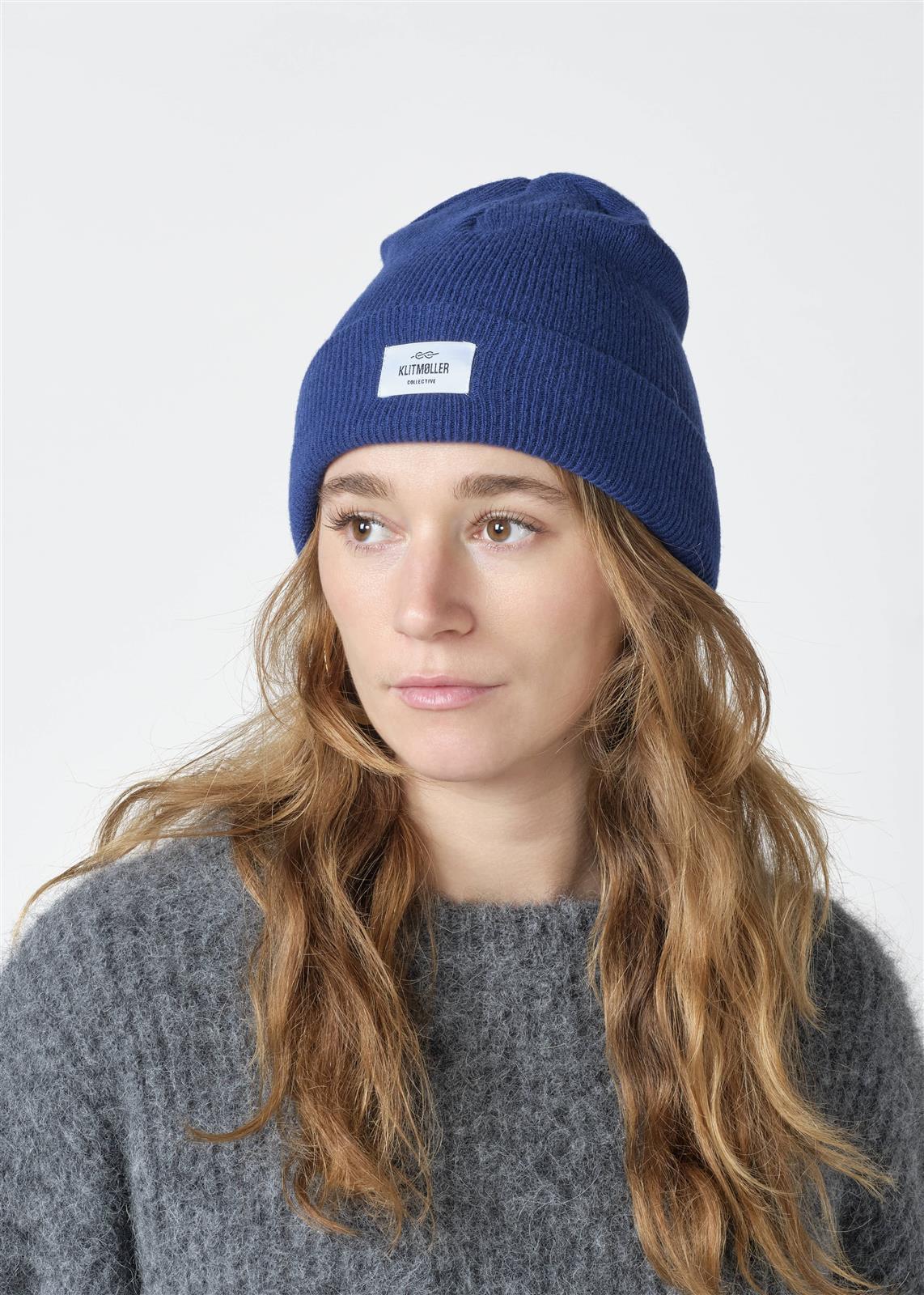 Medium Rib Beanie Merinowolle