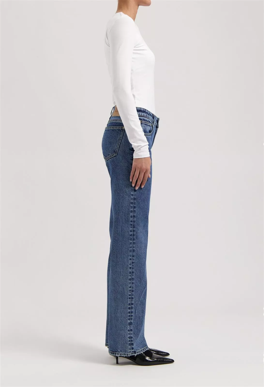 Mid Straight Jeans Modell: Carry