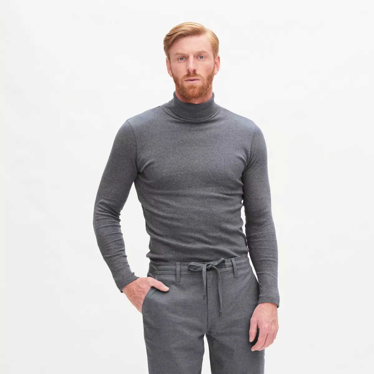 1.jpg Rollkragen Longsleeve Modell: Helge GOTS