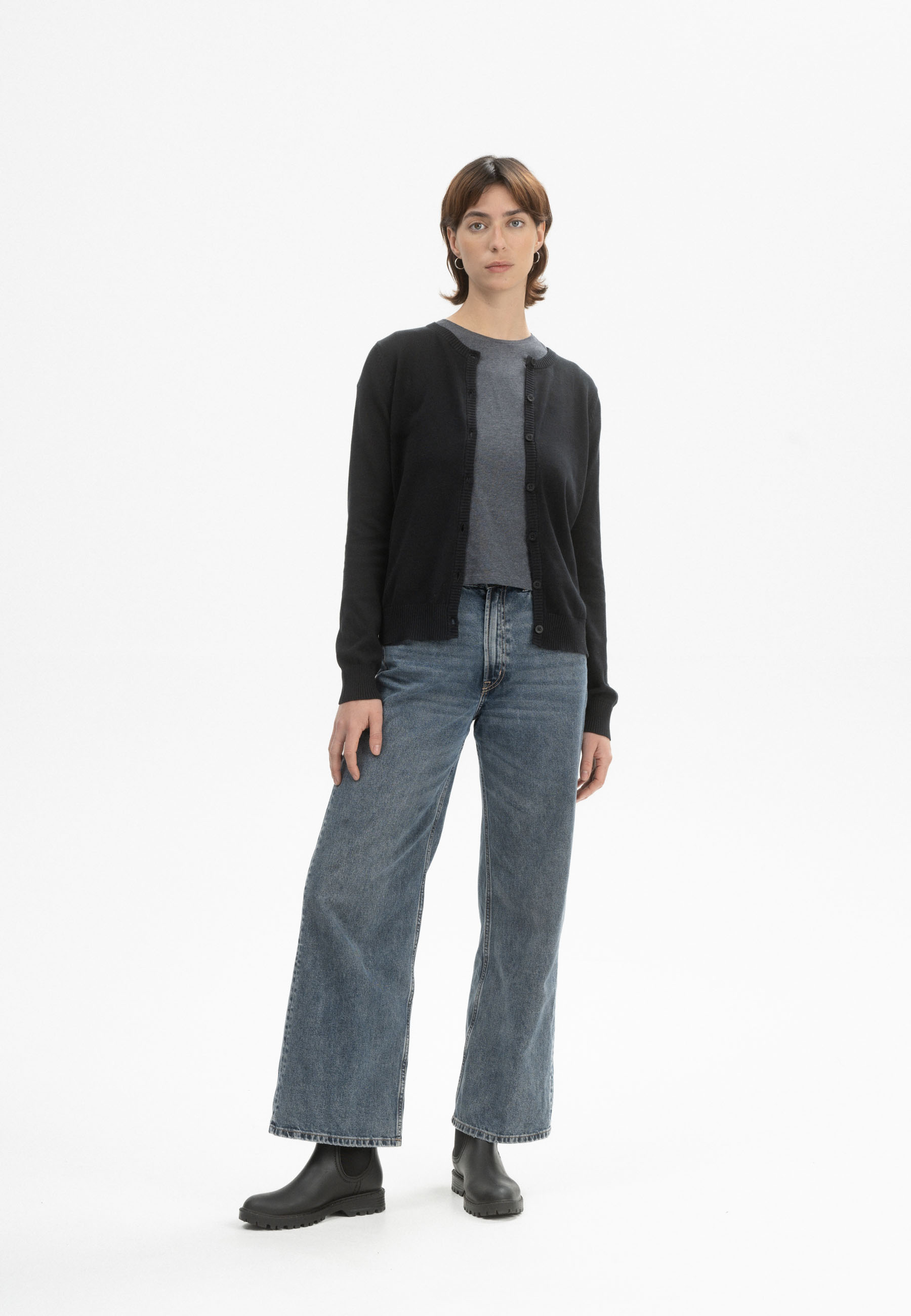 Feinstrick Cardigan Modell: Nameen