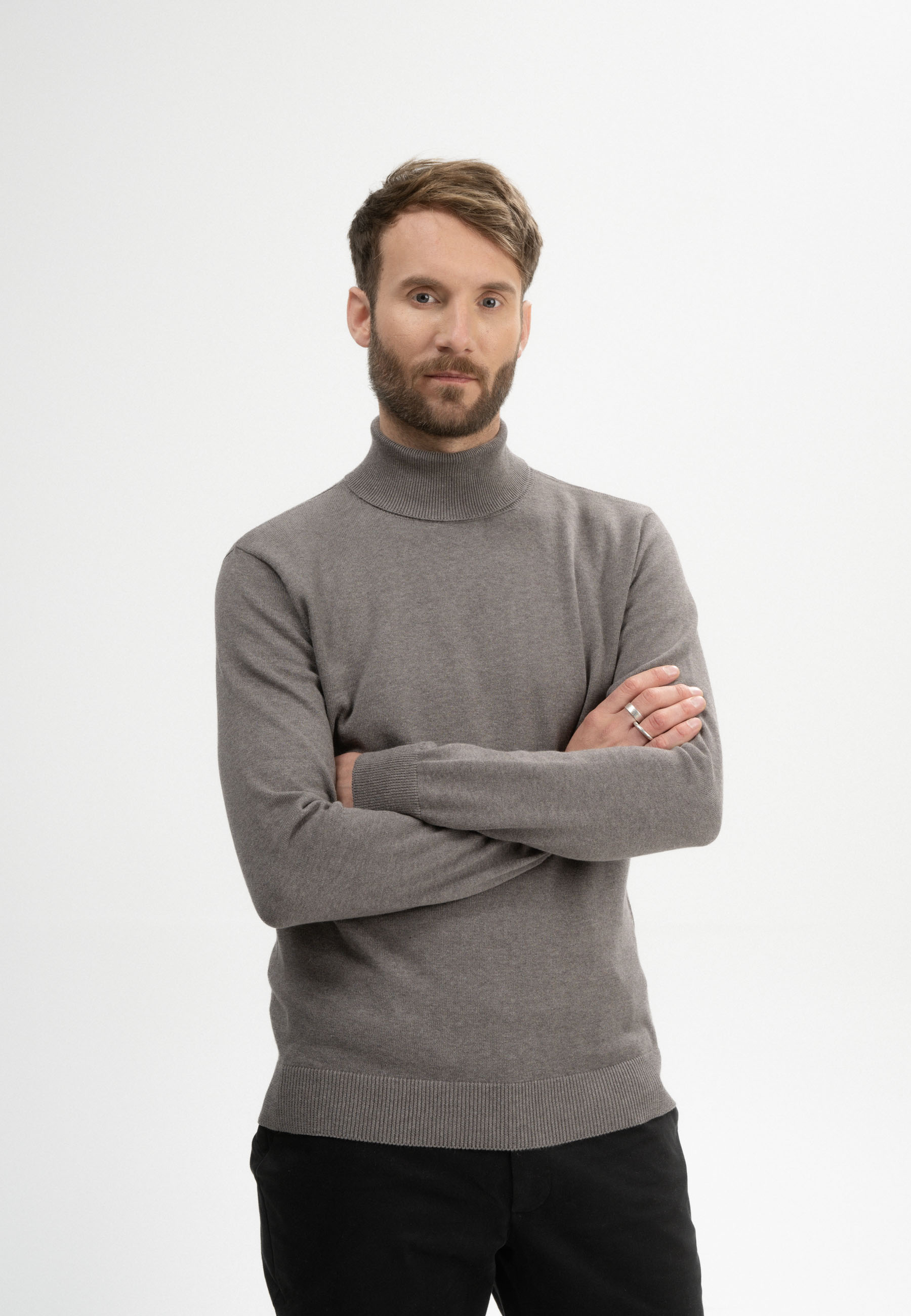 Rollkragen Pullover Modell: Kanja GOTS
