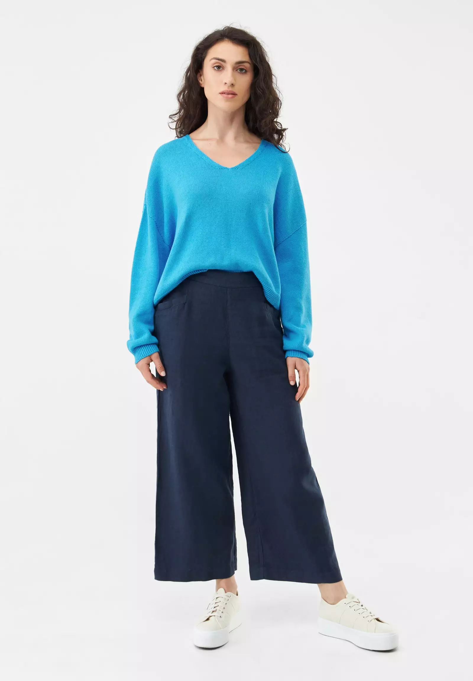 Leinen Culotte Modell: Fay