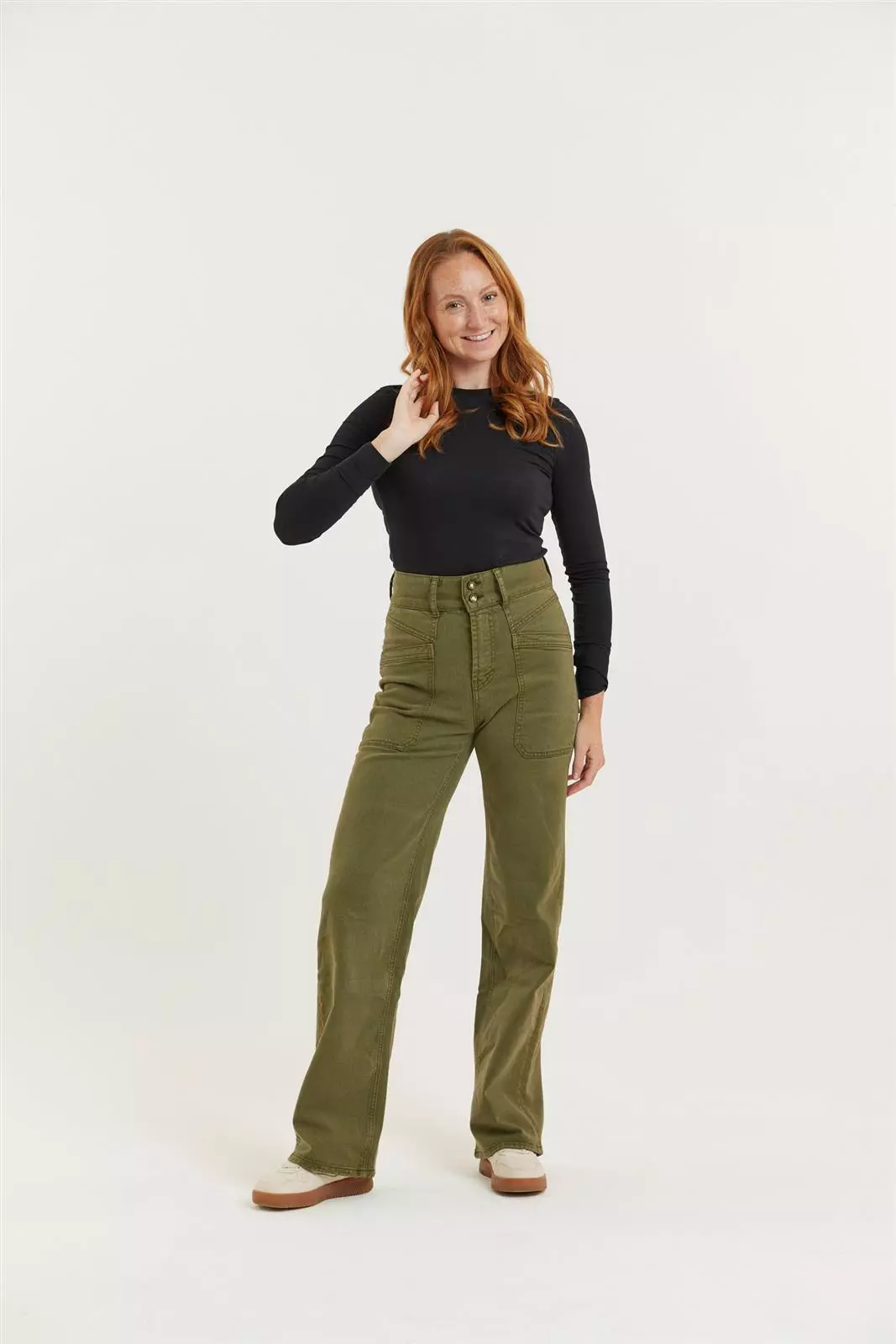 Tencel High Waist Hose Modell: Dinah