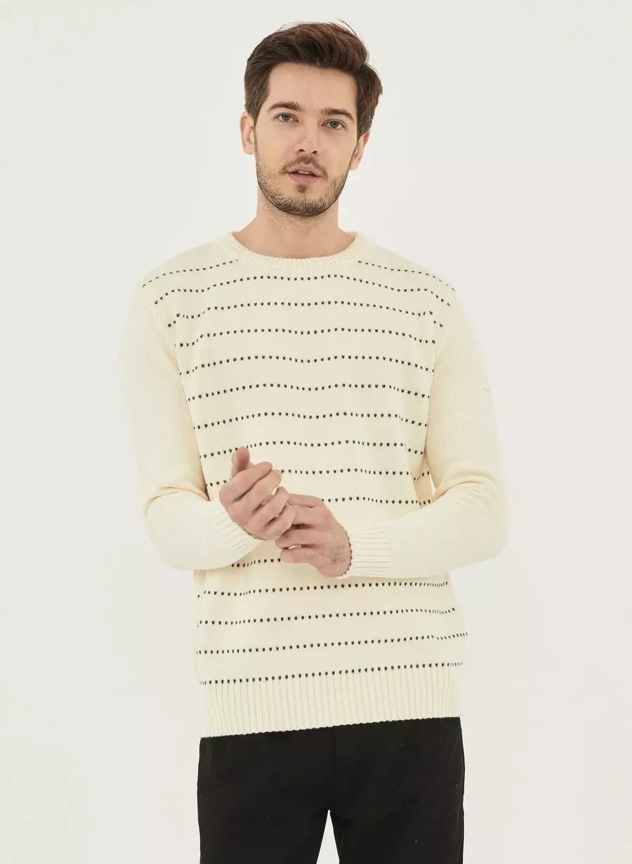 Pullover Modell: Stripes GOTS