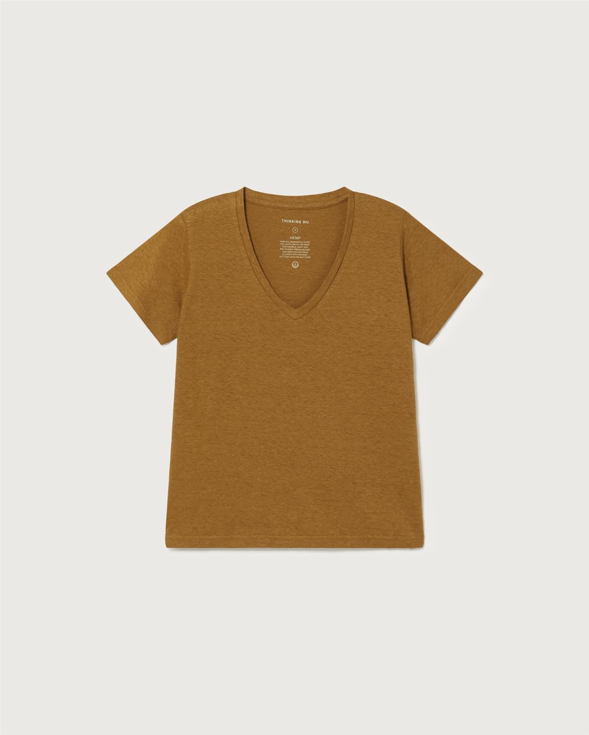 T-Shirt Modell: Hemp Clavel