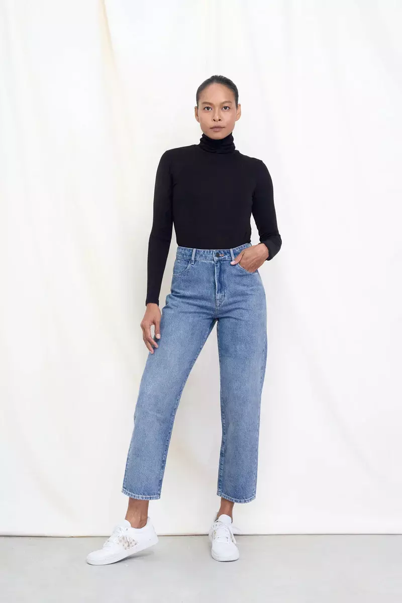 Jeanshose Wide Straight Modell: Minimal