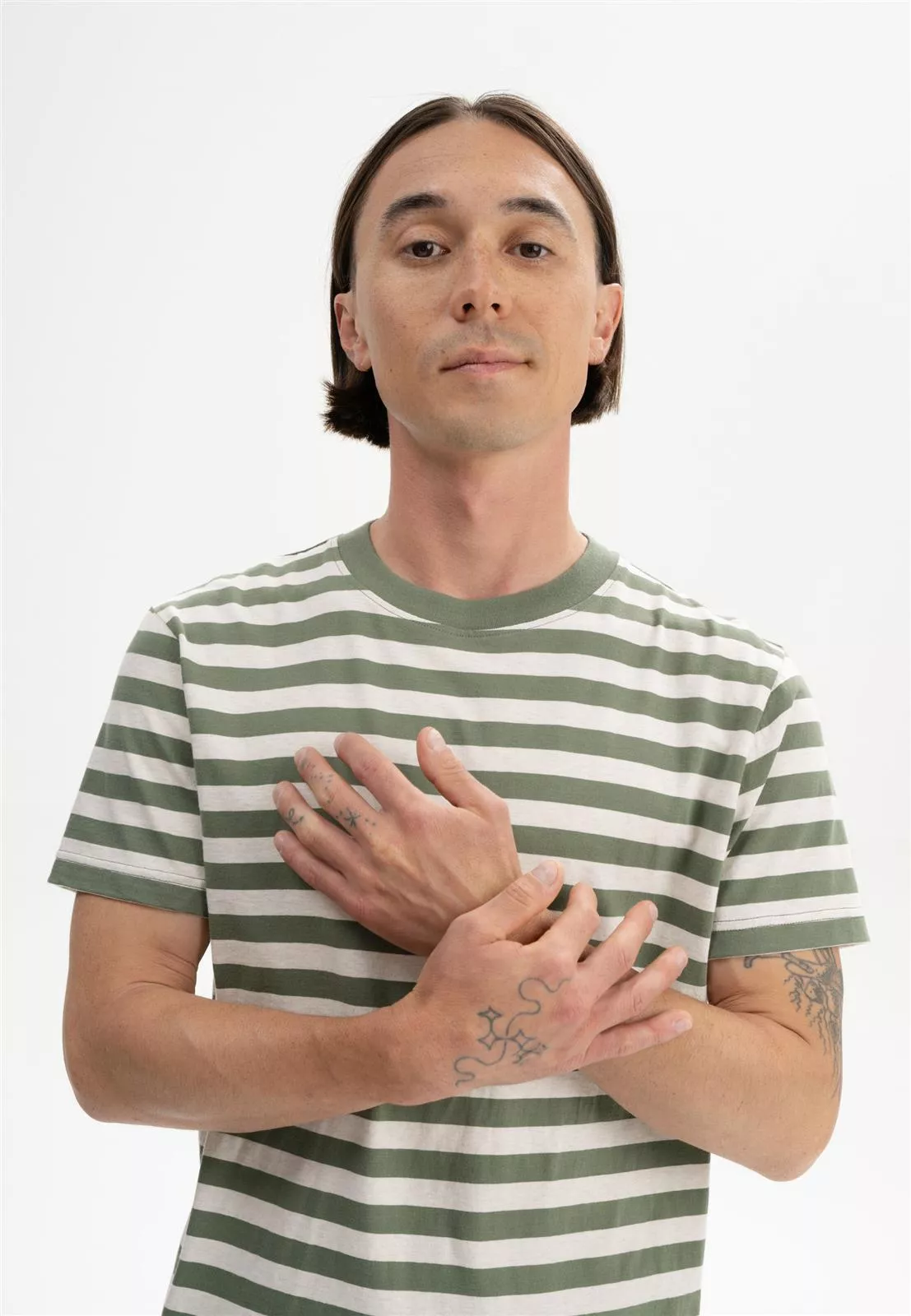 T-Shirt Modell: Avan Stripes GOTS