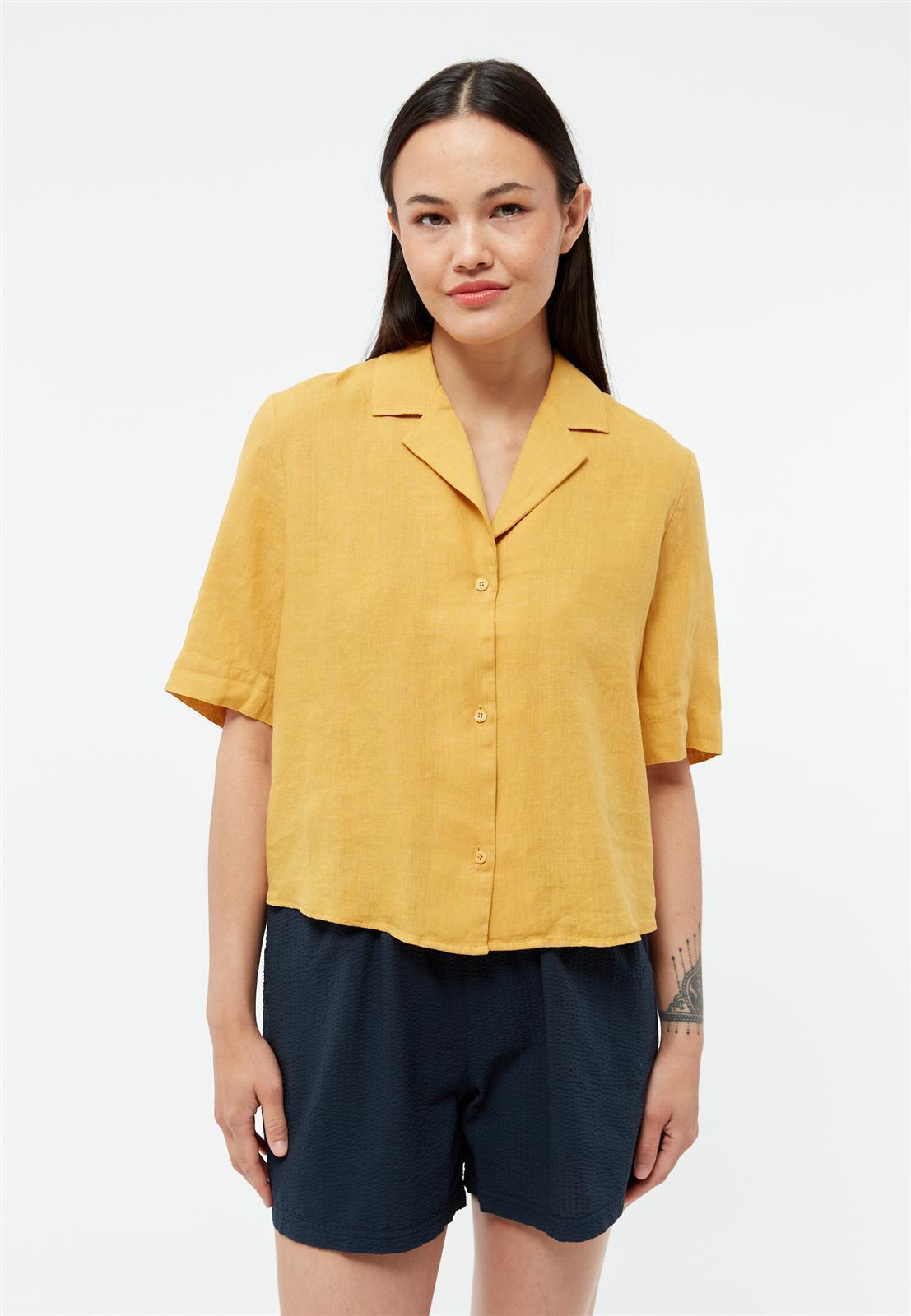 Leinen Bluse Modell: Carol