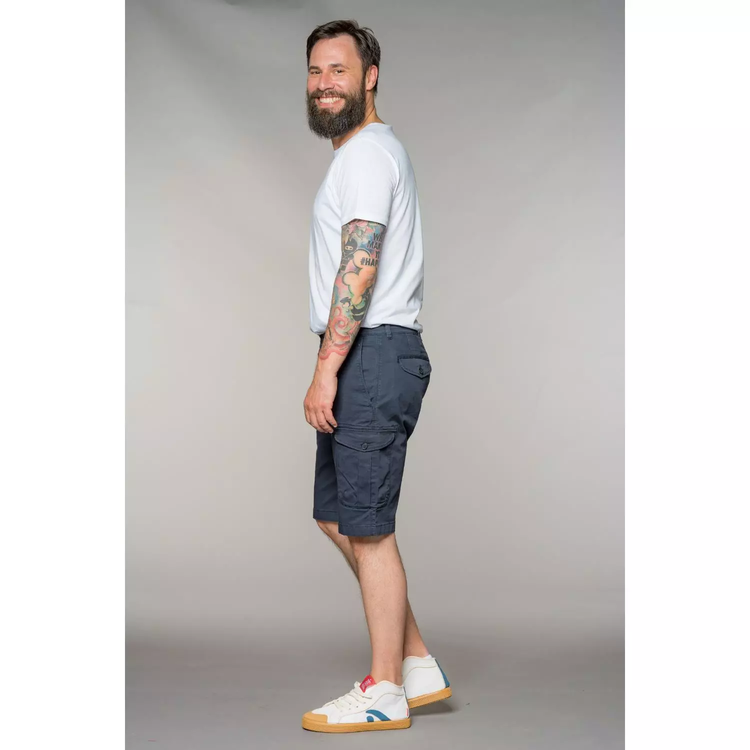 Cargo-Bermuda-Shorts Modell: La:rs